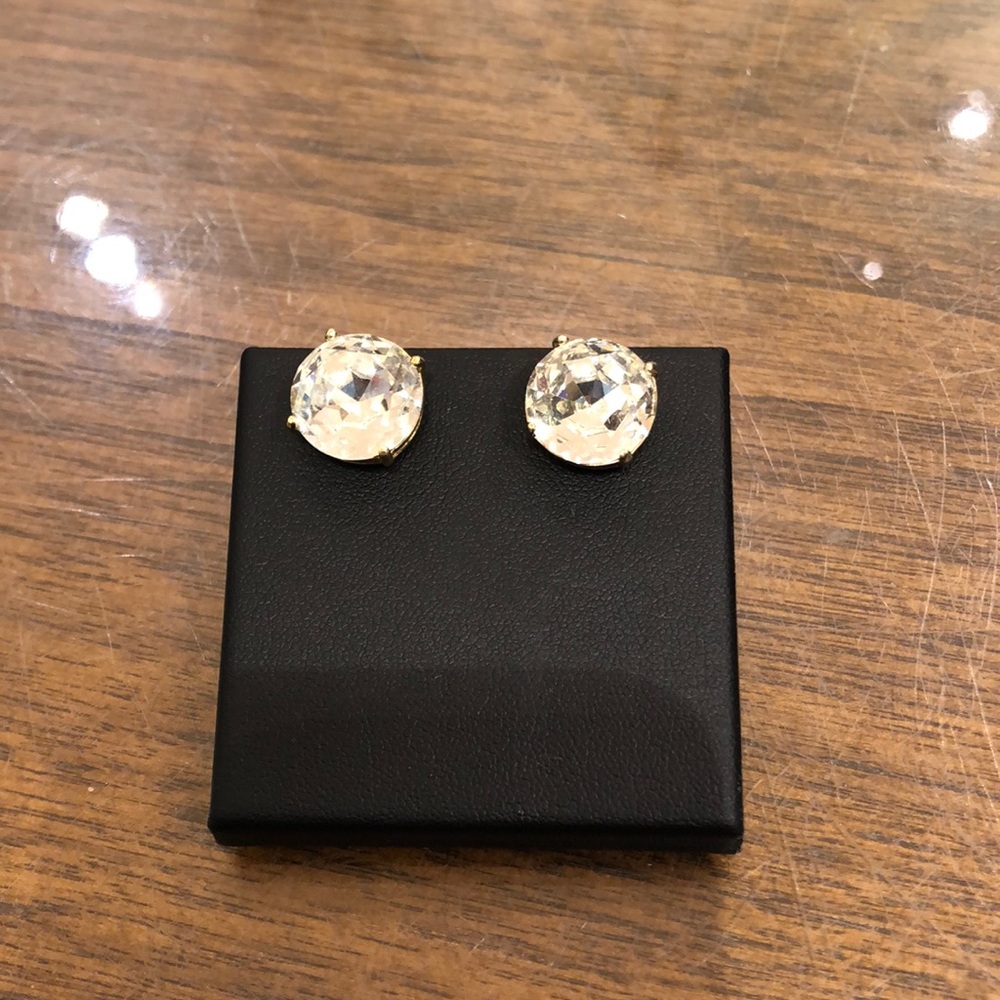 Kate spade crystal post earrings